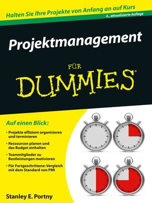 project management for dummies pdf